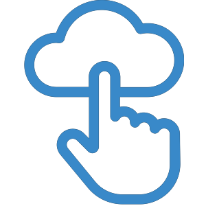 Realtor icon in house